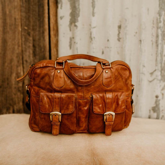 Lake Leather - Wilburville - Men's Briefcase Leather Laptop Bag
