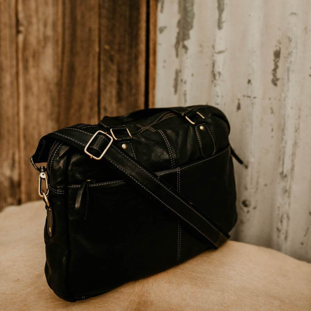 Lake Leather - Wilburville - Men's Briefcase Leather Laptop Bag