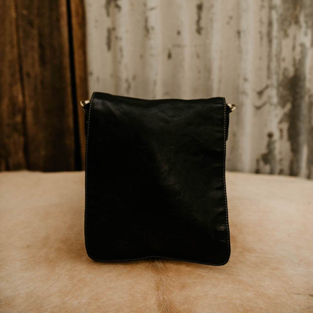 Lake Leather - Hamilton- Unisex Calf Leather Satchel Messenger Bag