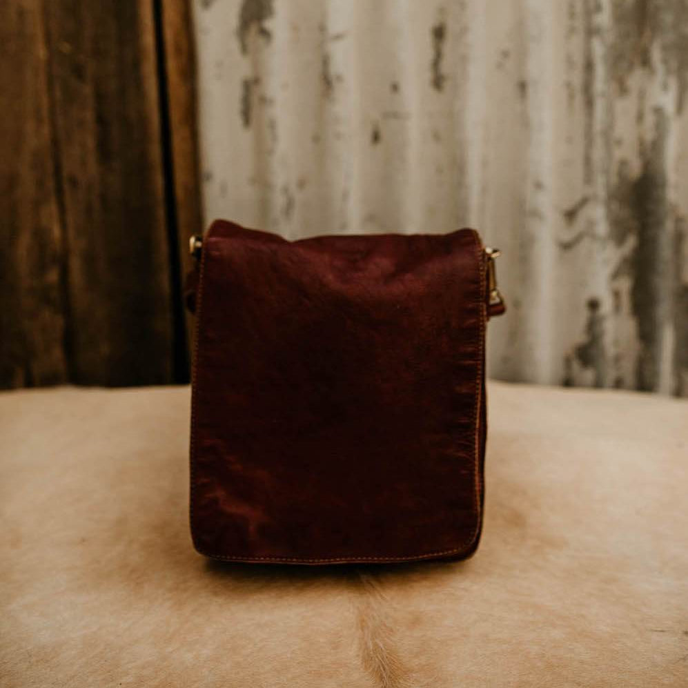 Lake Leather - Hamilton- Unisex Calf Leather Satchel Messenger Bag