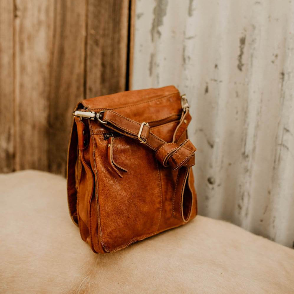 Lake Leather - Hamilton- Unisex Calf Leather Satchel Messenger Bag