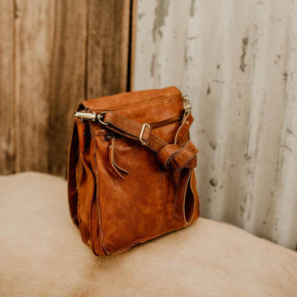 Lake Leather - Hamilton- Unisex Calf Leather Satchel Messenger Bag