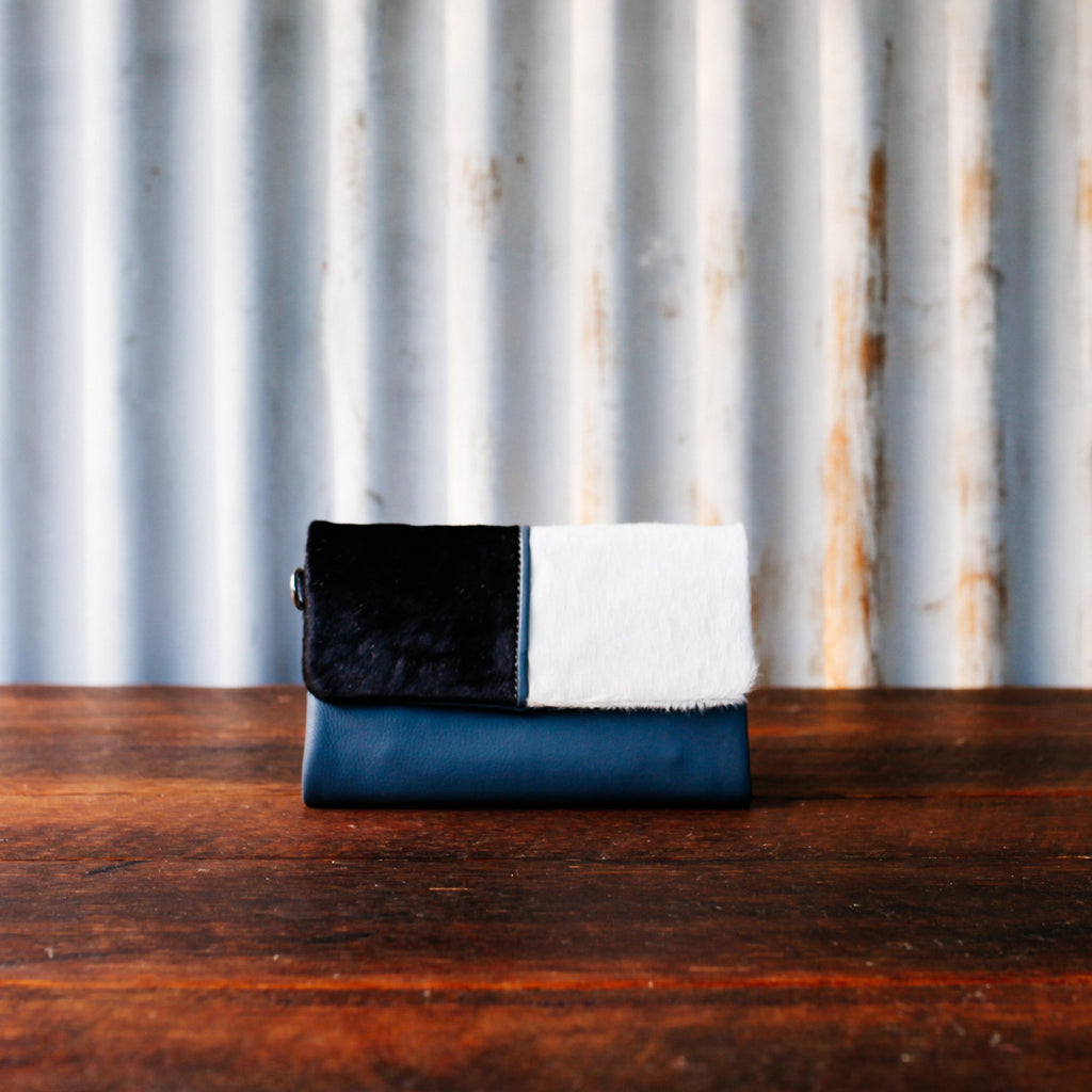 Cenzoni - ZOPHTF01 - Women's Hair-on Leather Oily Pull-up Wallet