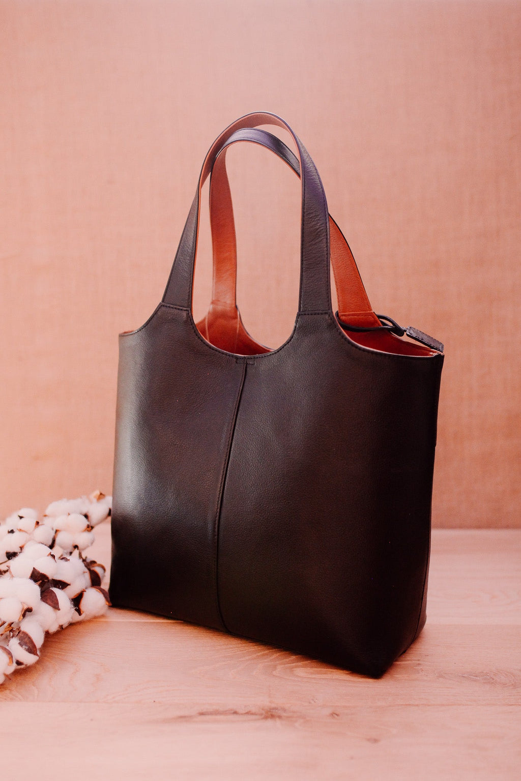 Lake Leather - Hampshire - Women's Large Leather Office Tote Briefcase Organiser