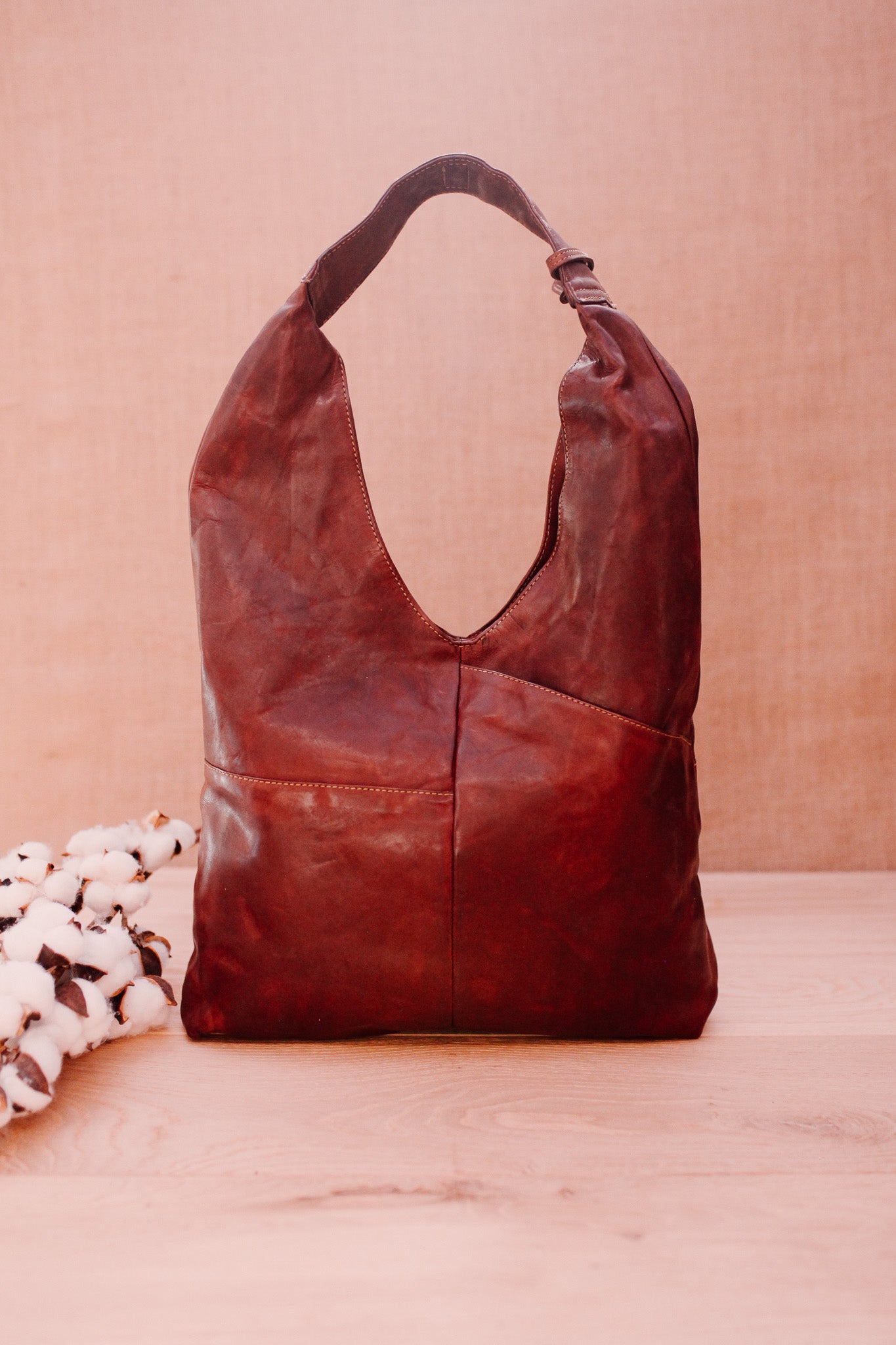 Lake Leather - Wadamana - Women's Slouchy Large Leather Shoulder Bag