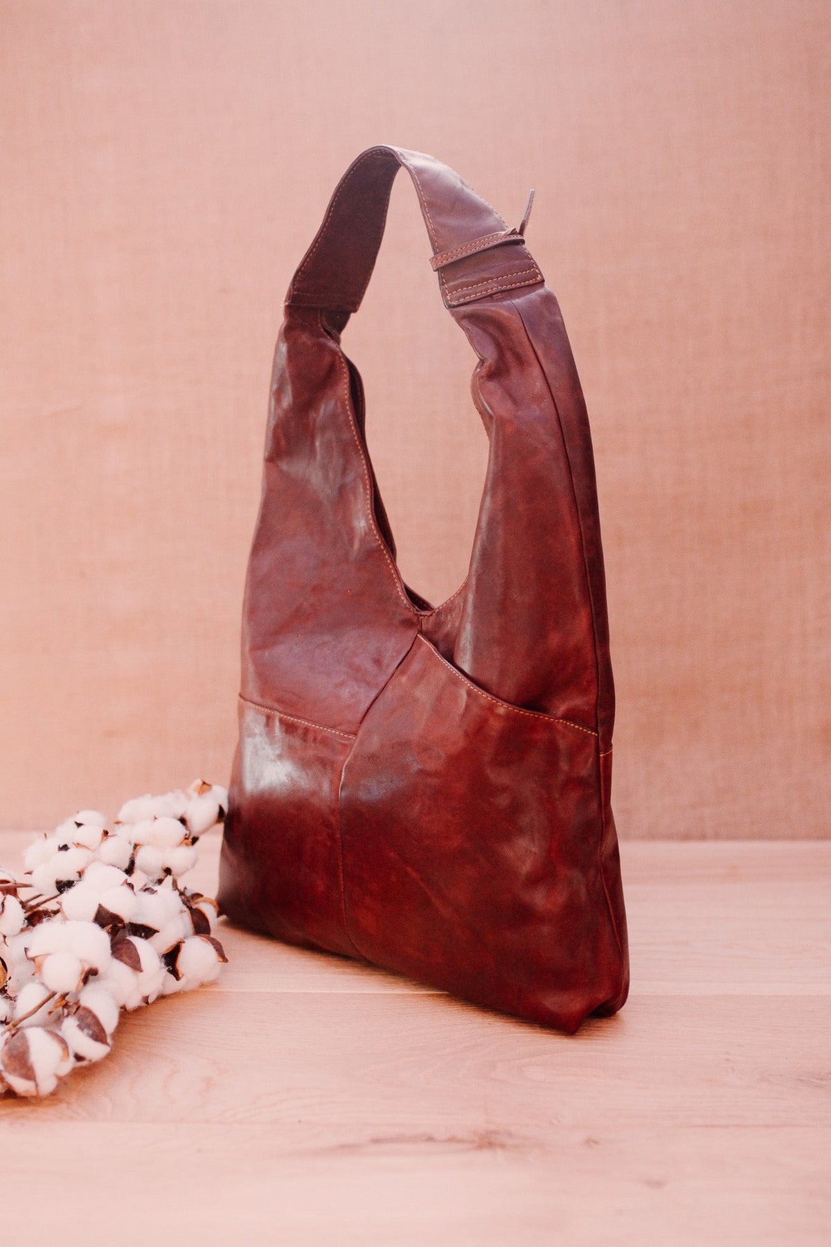 Lake Leather - Wadamana - Women's Slouchy Large Leather Shoulder Bag