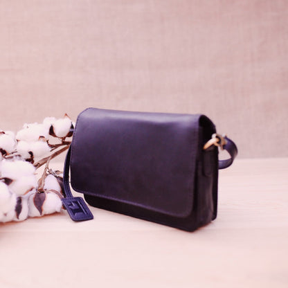 Lake Leather - Bridgenorth- Women's Organiser Leather Crossbody Bag
