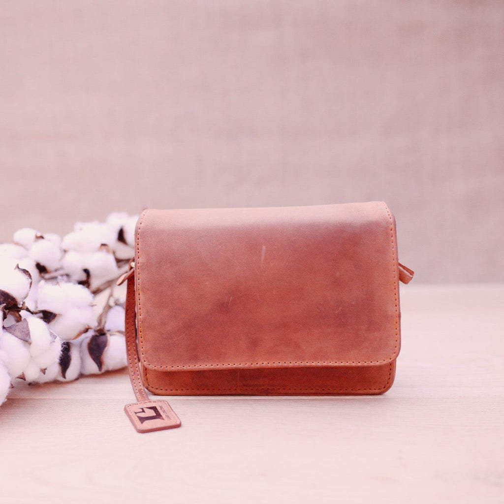 Lake Leather - Bridgenorth- Women's Organiser Leather Crossbody Bag