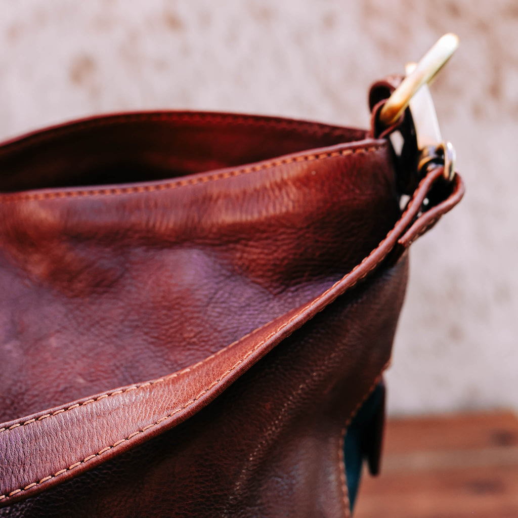 Lake Leather - Balfour - Large Contrast Tote