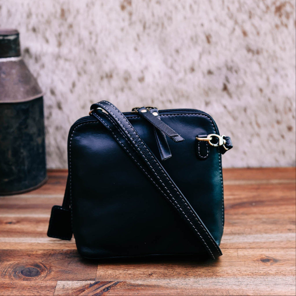 Lake Leather - Pilinger - Small Classic Italian Design Leather Bag