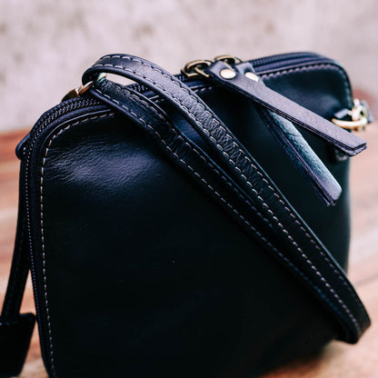 Lake Leather - Pilinger - Small Classic Italian Design Leather Bag