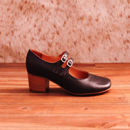 Thyme & Co. - Gaia - Women's Double Buckle Maryjane