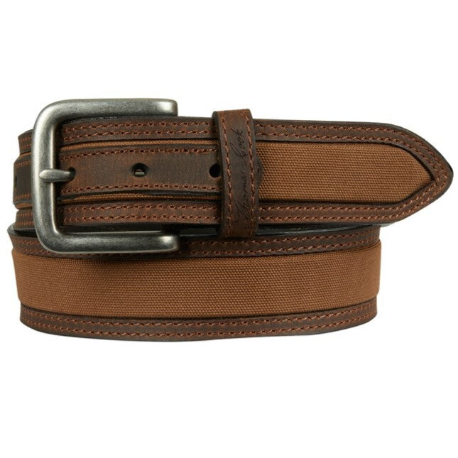 Thomas Cook - Stoney Belt - Men's Leather and Canvas Belt