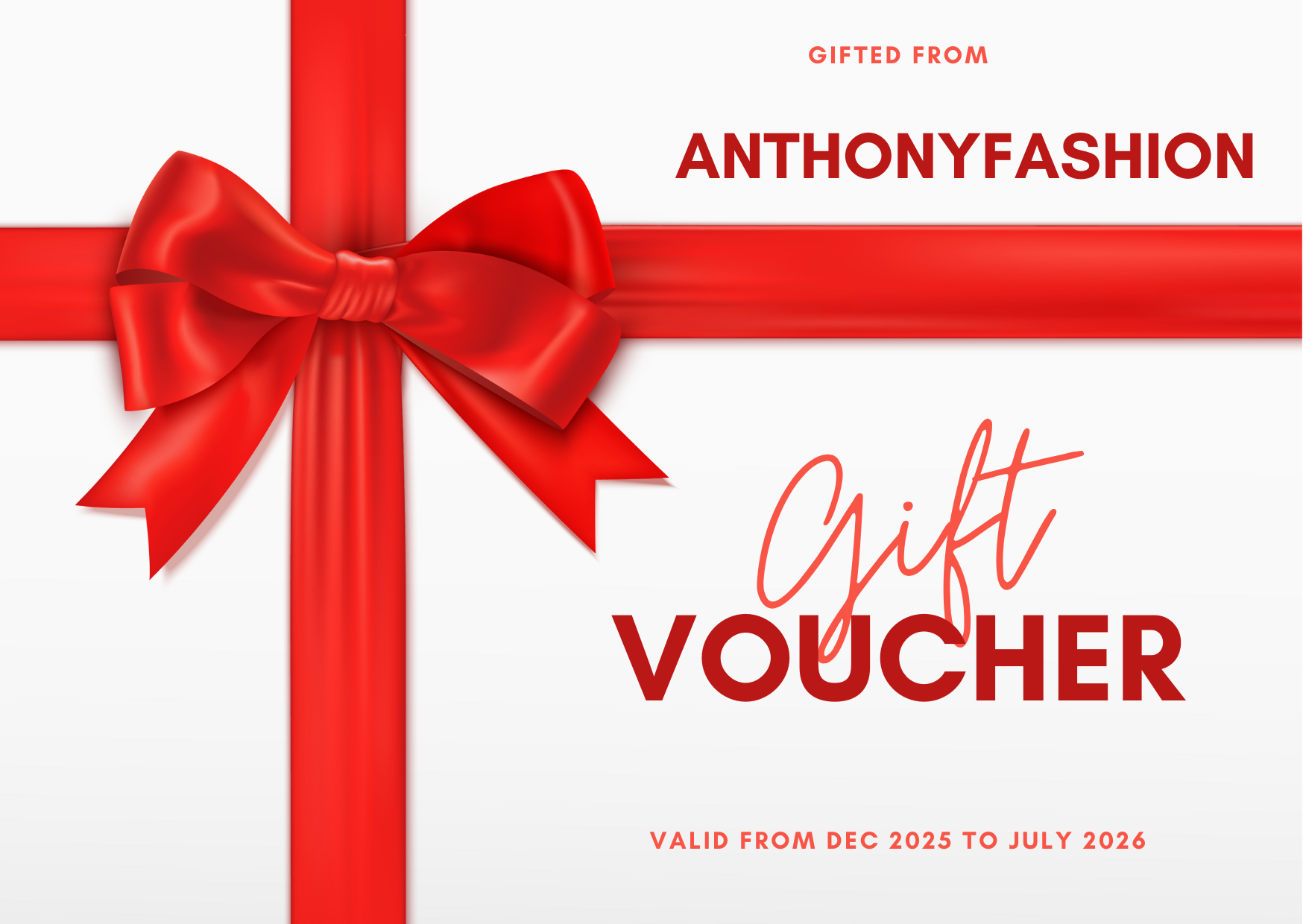 ANTHONYFASHIONSHOEBAGS GIFTCARD
