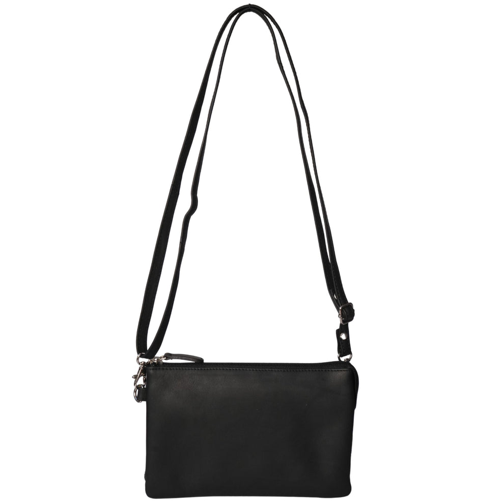 Cenzoni - SEOP821 - Women's Small Leather Crossbody Clutch