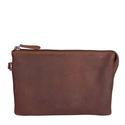 Cenzoni - SEOP821 - Women's Small Leather Crossbody Clutch