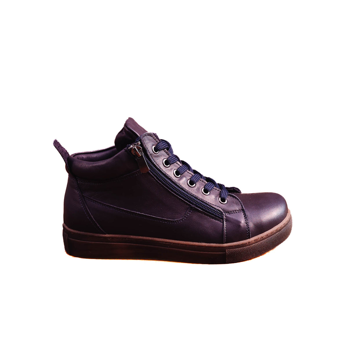 Cabello - EG1570 - Women’s Leather High Top Sneaker Boot