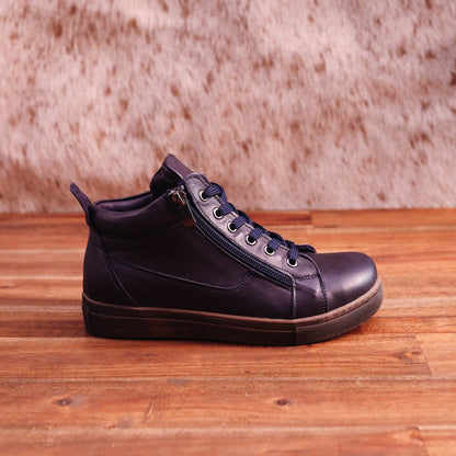 Cabello - EG1570 - Women’s Leather High Top Sneaker Boot