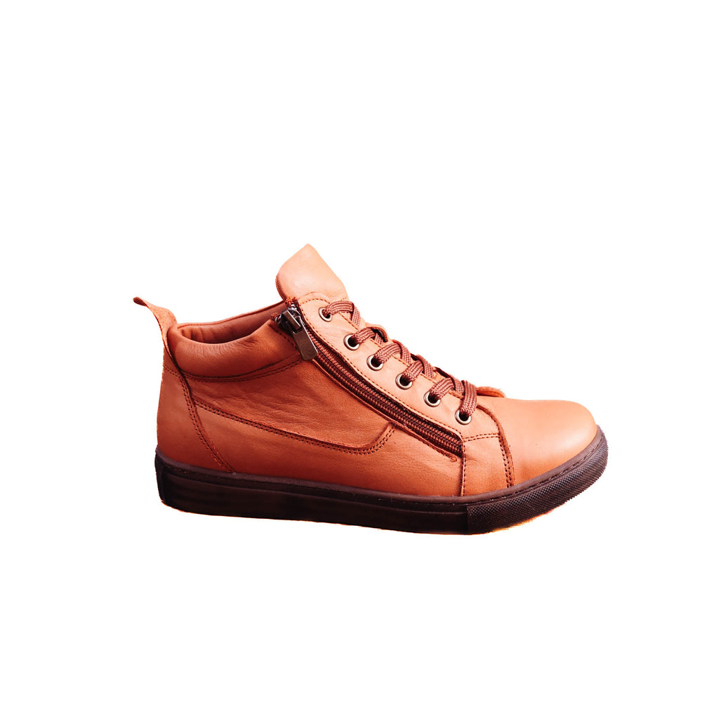 Cabello - EG1570 - Women’s Leather High Top Sneaker Boot