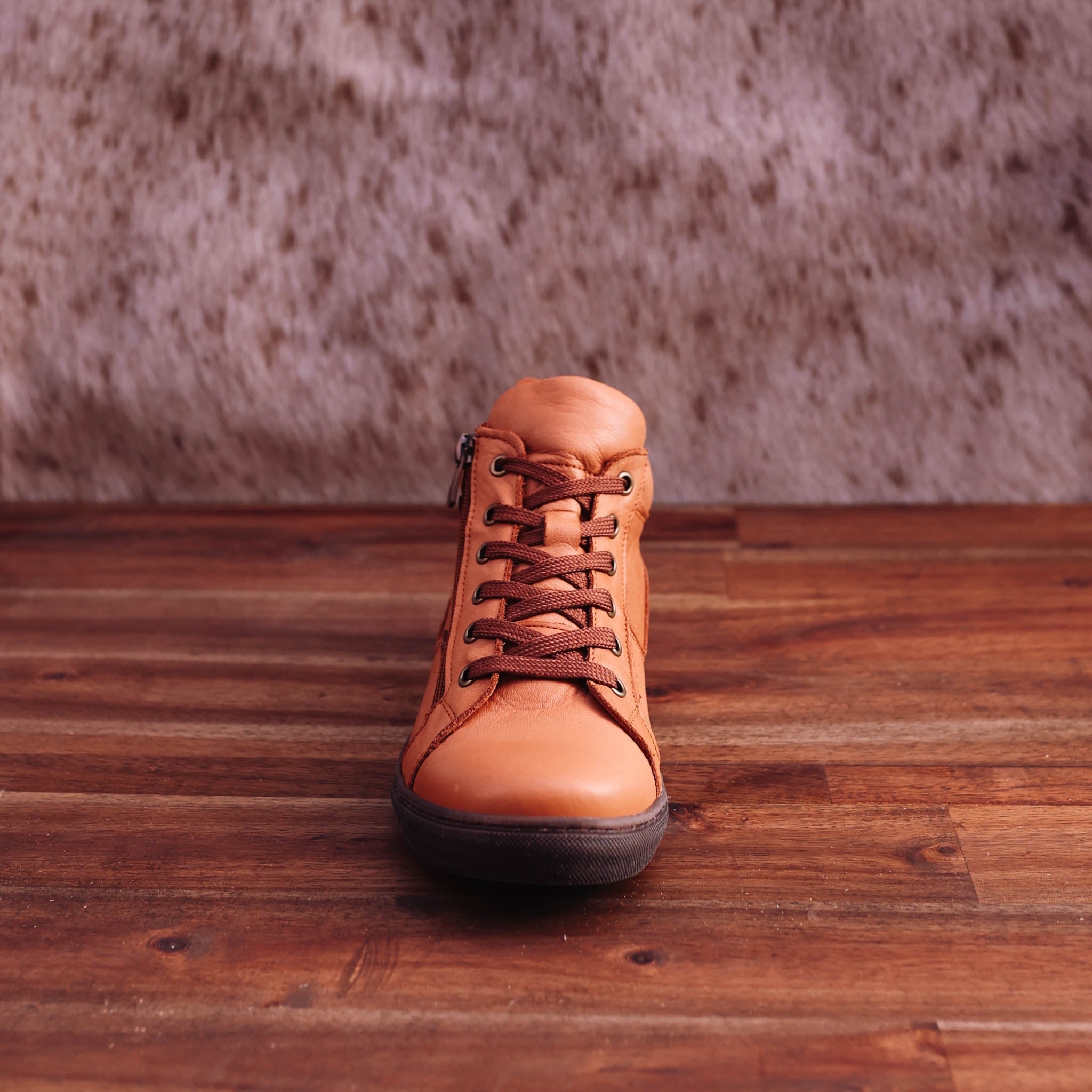 Cabello - EG1570 - Women’s Leather High Top Sneaker Boot