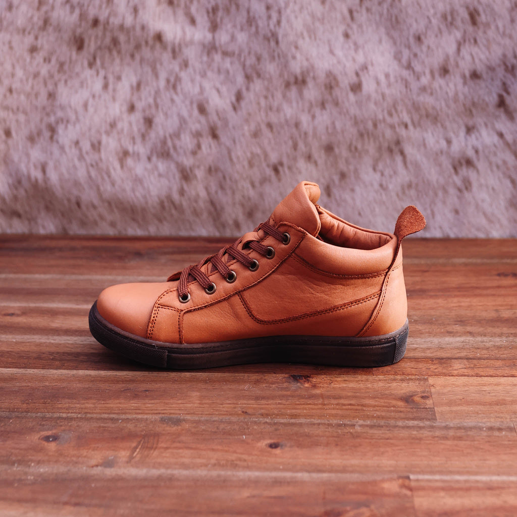 Cabello - EG1570 - Women’s Leather High Top Sneaker Boot