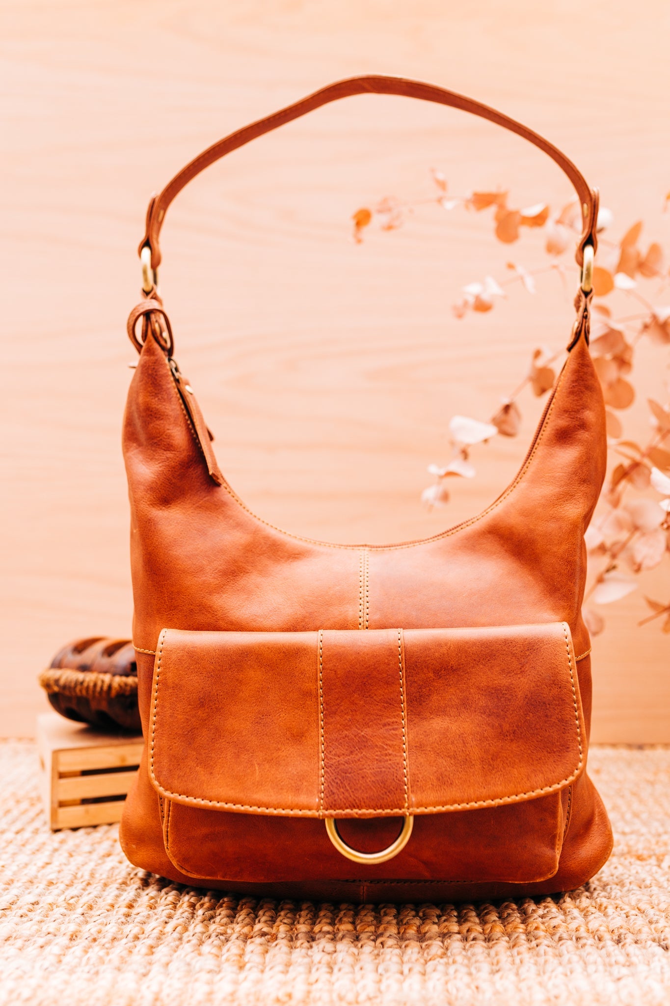 Lake Leather - Anson - Women's Large Leather Shoulder Bag