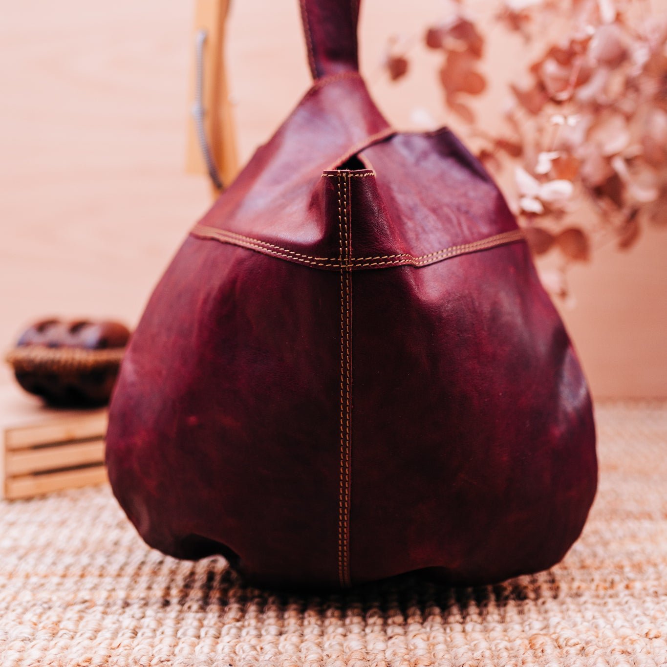 Lake Leather - Lileah - Women's Soft Leather Japanese Knot Bag