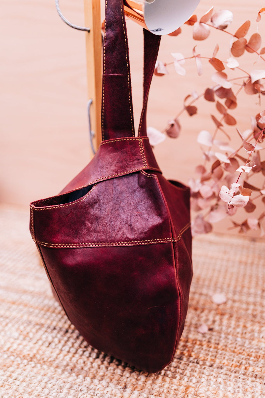 Lake Leather - Lileah - Women's Soft Leather Japanese Knot Bag