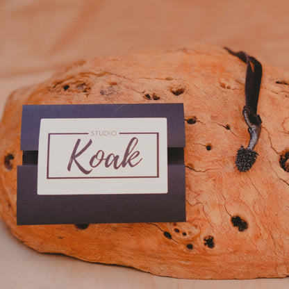 Studio Koak - Cone - Women's Metallised Pine Cone Necklace