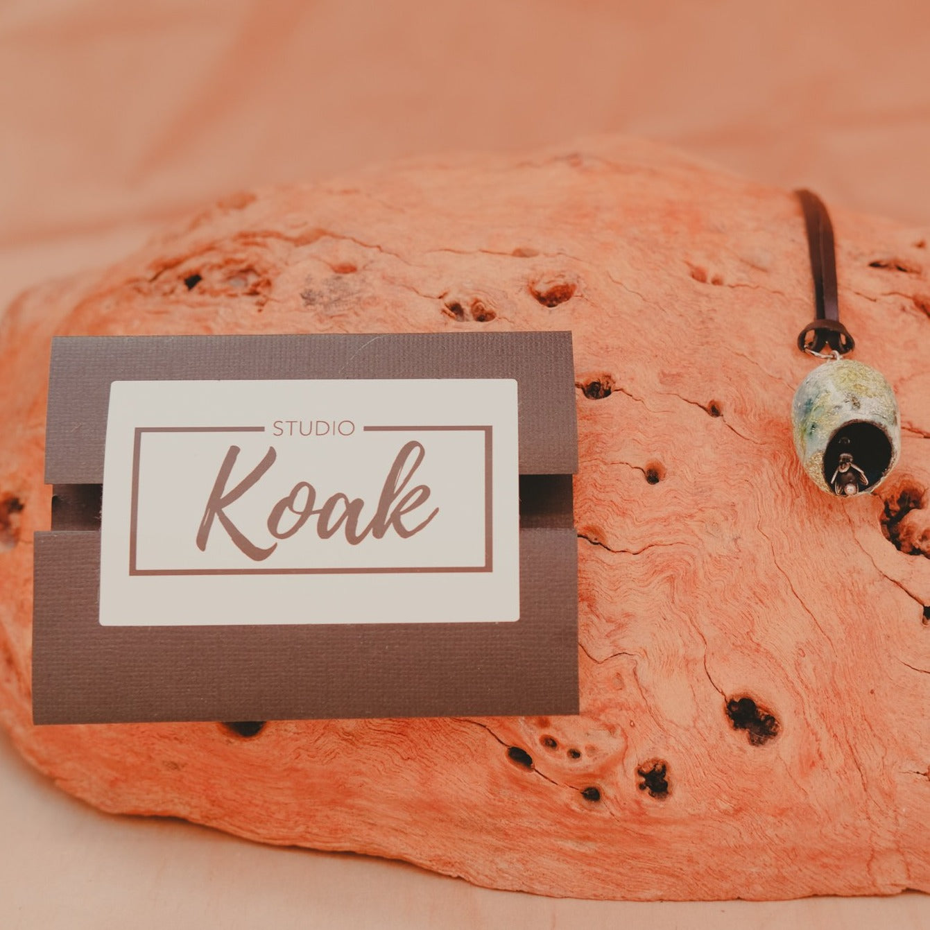 Studio Koak - Pod - Women's Enamelled Silk Pod Necklace