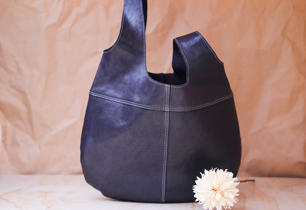 Lake Leather - Lileah - Women's Soft Leather Japanese Knot Bag