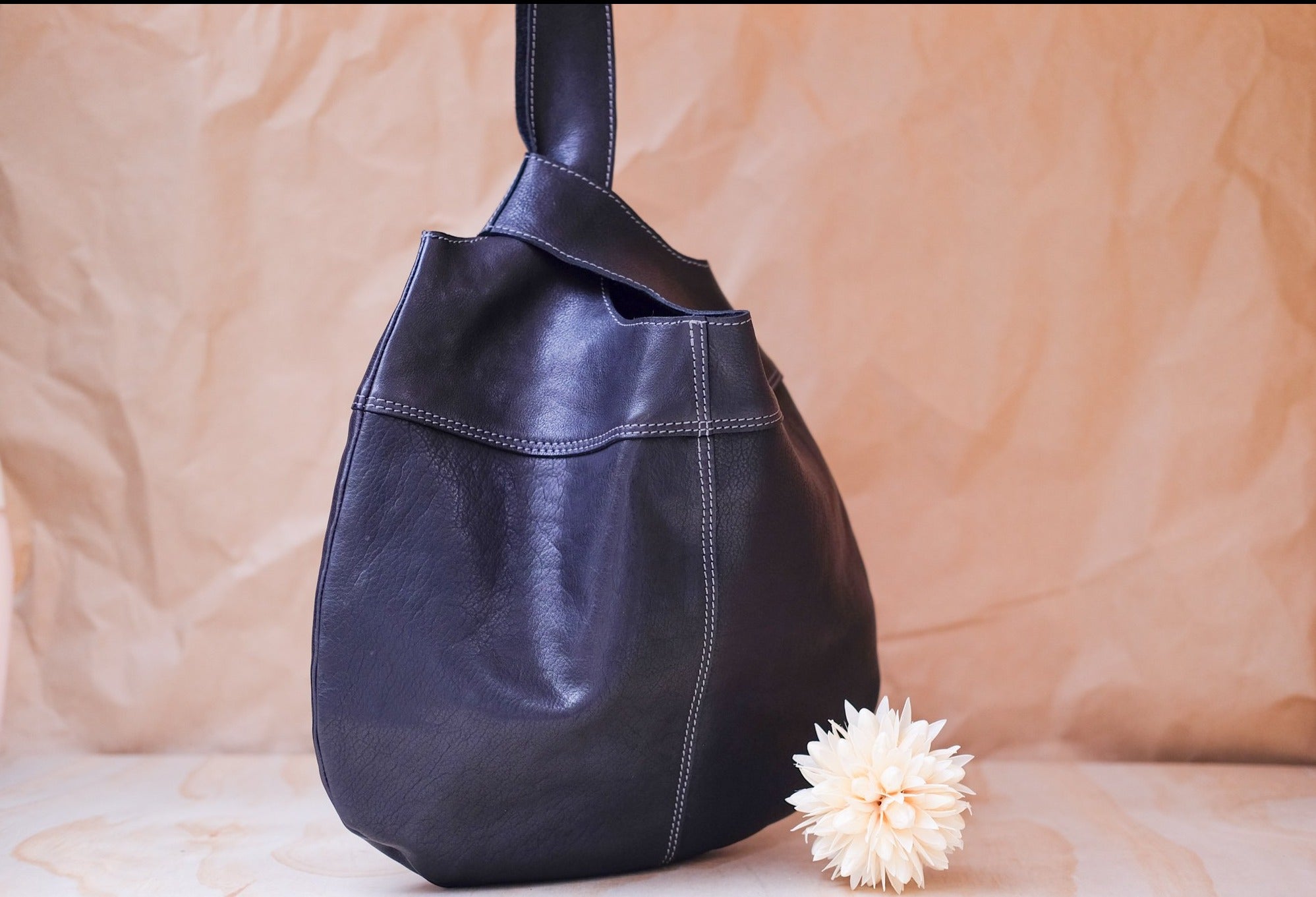 Lake Leather - Lileah - Women's Soft Leather Japanese Knot Bag