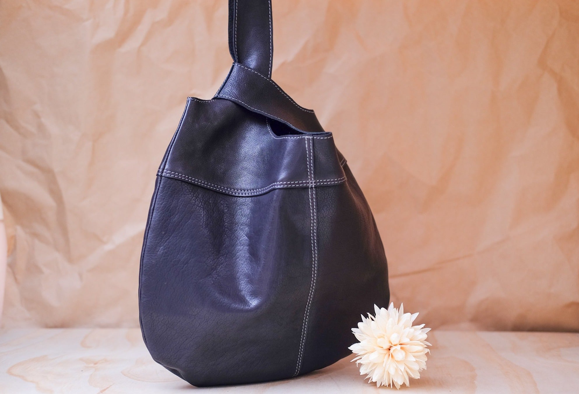 Lake Leather - Lileah - Women's Soft Leather Japanese Knot Bag