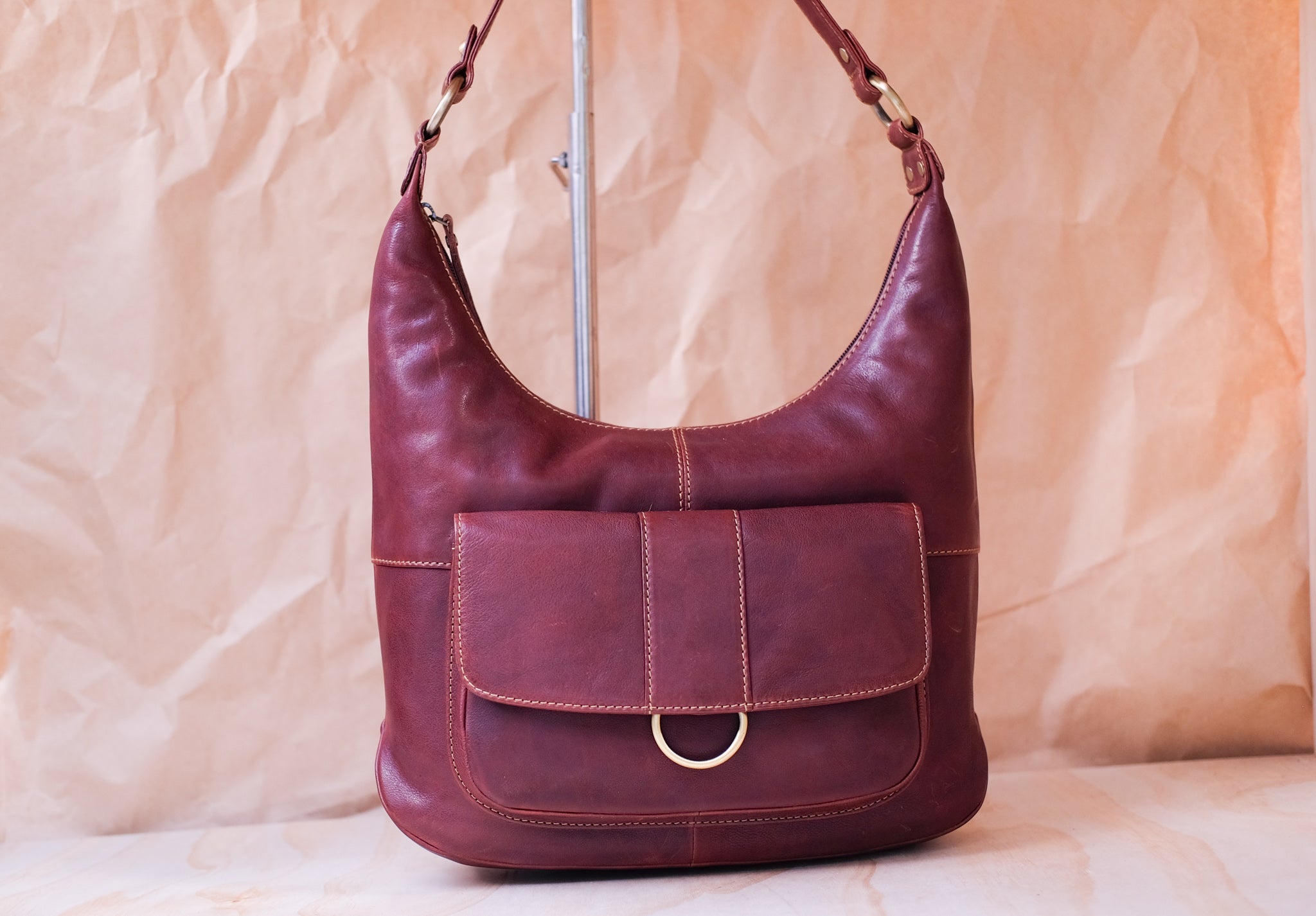Lake Leather - Anson - Women's Large Leather Shoulder Bag