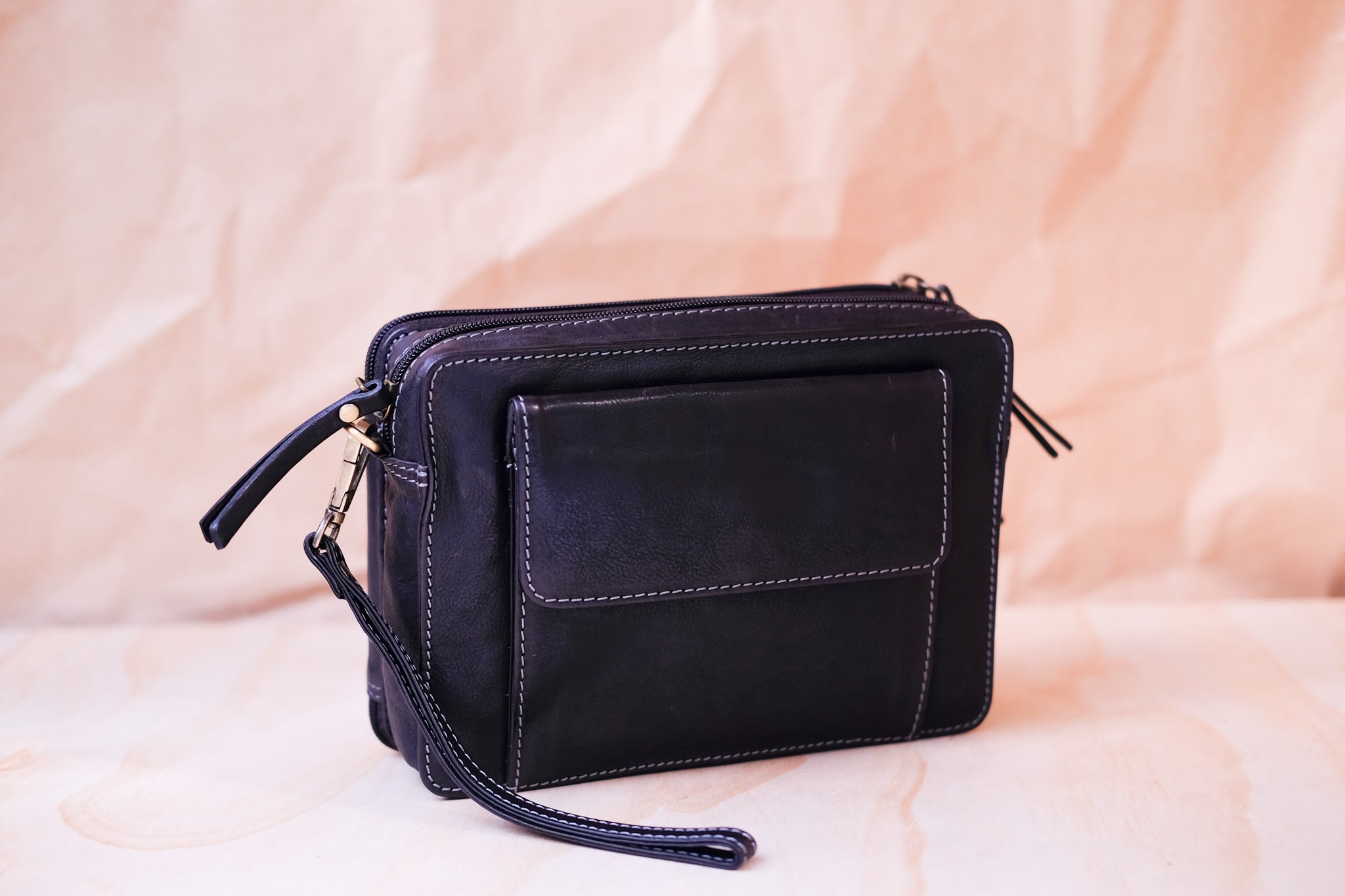 Lake Leather - Sidmouth - Men's 24 Card Cowhide Leather Organiser