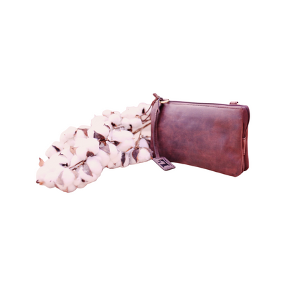 Lake Leather - New Norfolk- Women's Small Leather Crossbody Clutch