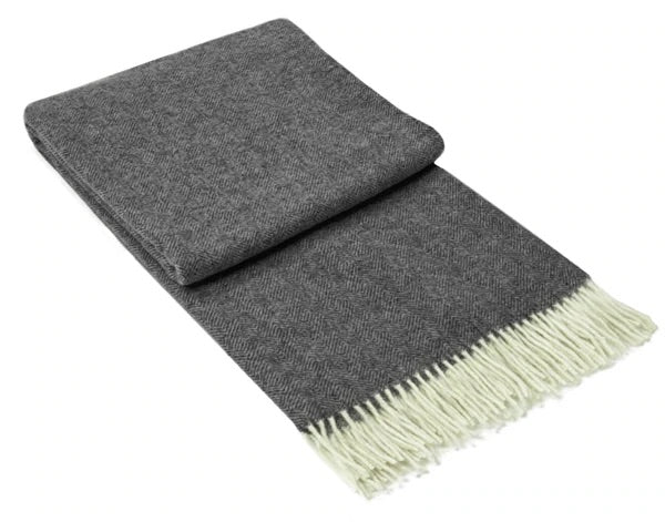 Codu Home - Hampton- Merino Blend Tasseled Blanket