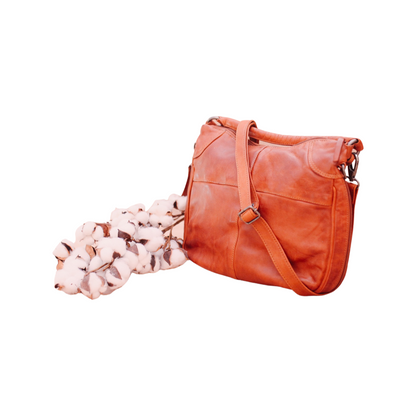 Lake Leather - Swansea - Women's Slouchy Leather Hobo Shoulder Bag