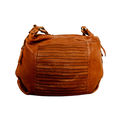 Lake Leather - Telita - Women’s Layered Leather Hobo Bag