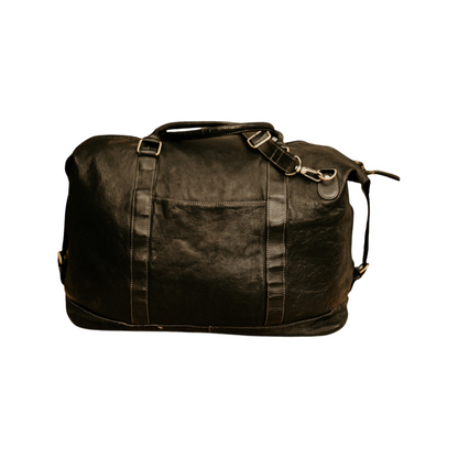 Lake Leather - Roland - Unisex Medium Leather Duffle Overnighter Bag
