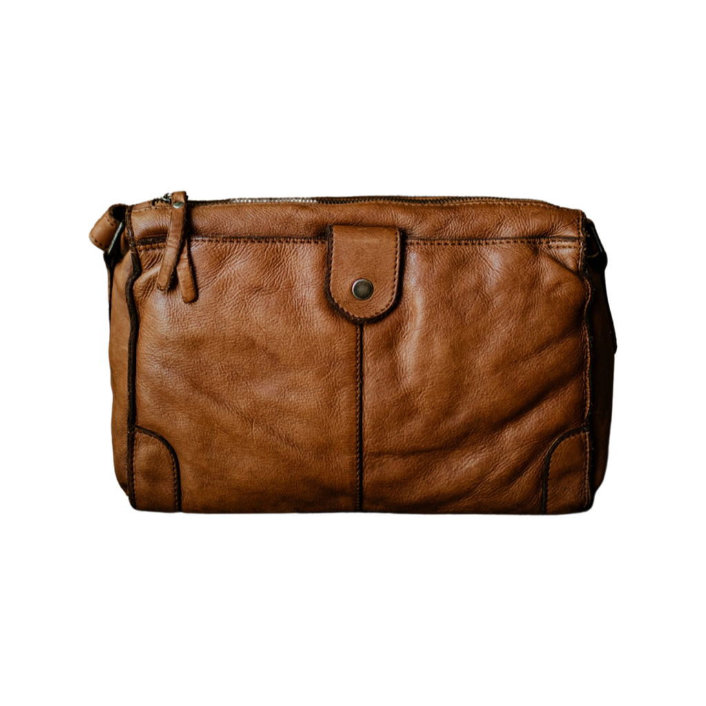 Lake Leather - Blessington - Women's Rustic Leather Crossbody Bag