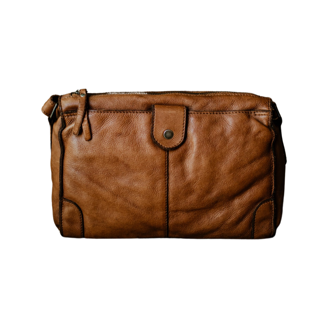 Lake Leather - Blessington - Women's Rustic Leather Crossbody Bag