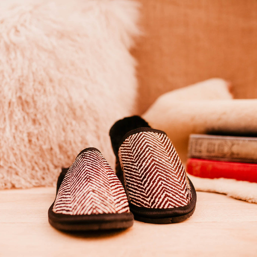 Tas Slipper Co - Macquarie - Unisex Cowhide Scuff