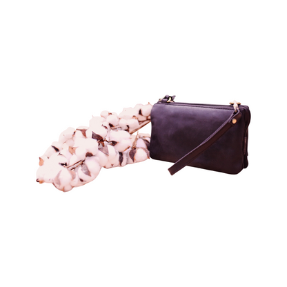 Lake Leather - New Norfolk- Women's Small Leather Crossbody Clutch
