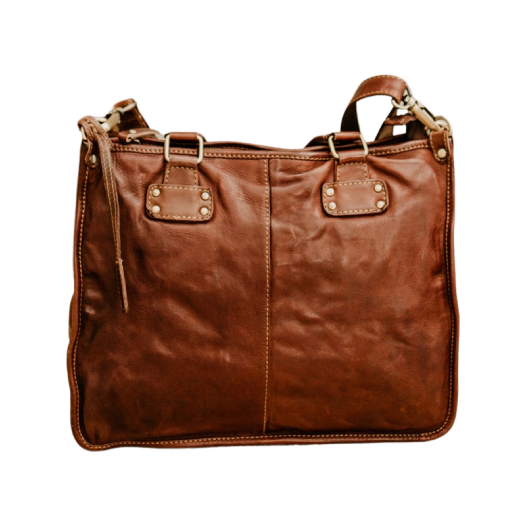 Lake Leather - Cranbrook - Unisex Small Calf Leather Briefcase Messenger