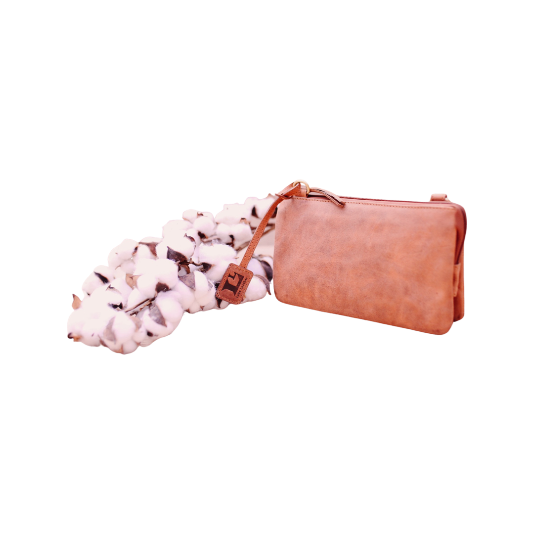 Lake Leather - New Norfolk- Women's Small Leather Crossbody Clutch