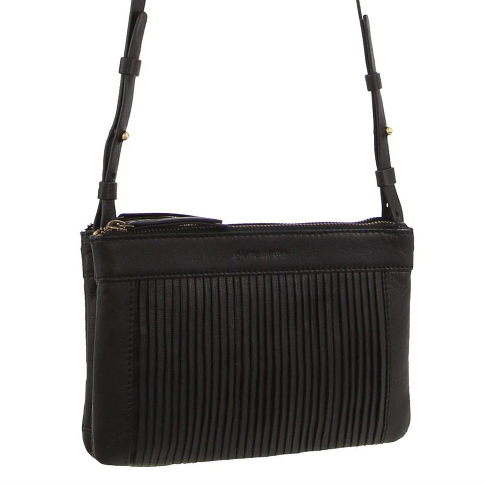 Pierre Cardin - PC 3664 - Women’s Slim Leather Crossbody Handbag